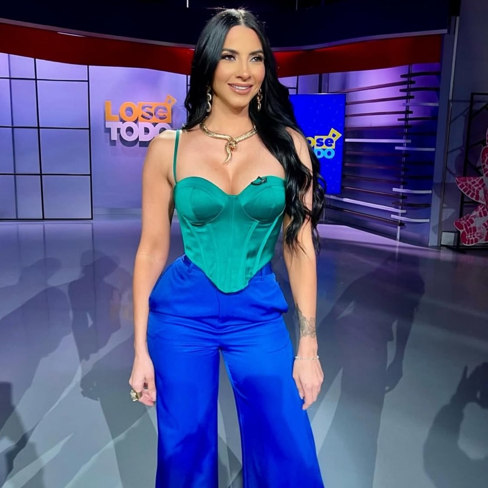 Satin Corset Top